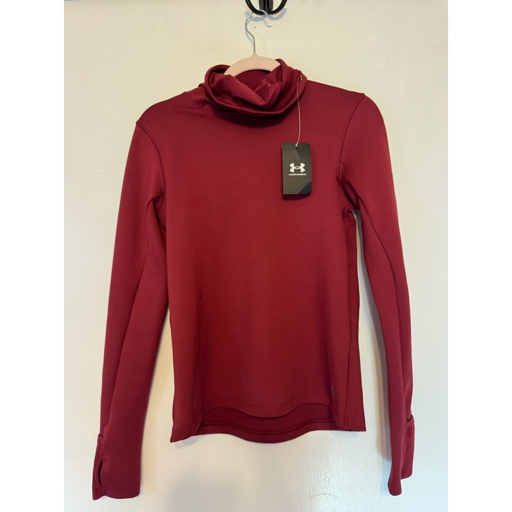 Under Armour Empowered Funnel Long Sleeve‎ Shirt (Size: Small) – Red New w/ Tags